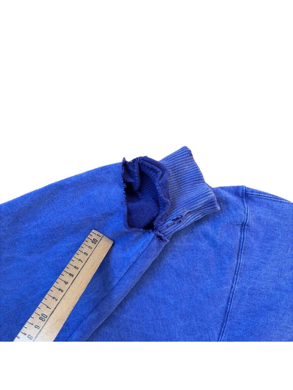 VTG Champion Reverse Weave Mens XXL Beautifully Faded Purple 90s Hoodie USA Made - Picture 4 of 6